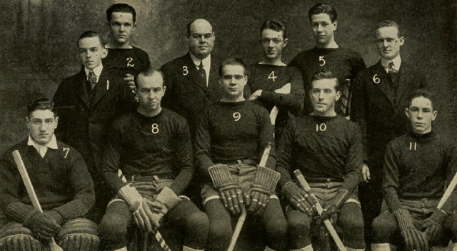 Columbia University Hockey Team 1915