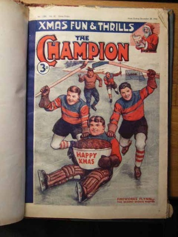 Hockey Comic 1946  Christmas