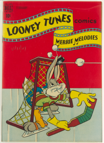 Bugs Bunny Ice Hockey Comic Book 1948