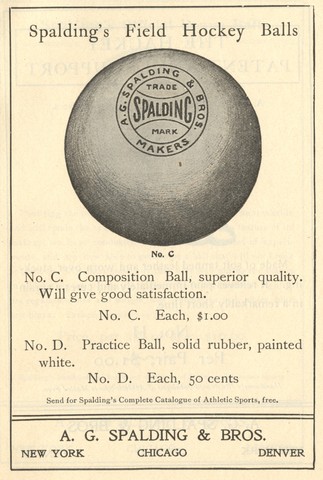 Spalding Field Hockey Ball - No. C 1902