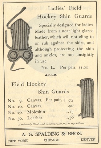 Spalding Field Hockey Shin Guards 1902