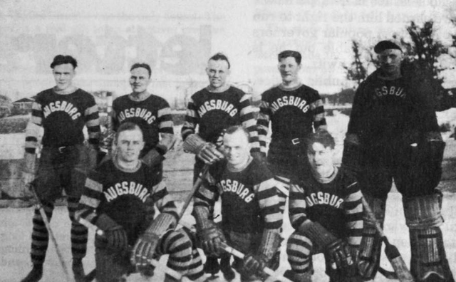Augsburg College Ice Hockey Team - Hansons of Augsburg 1928