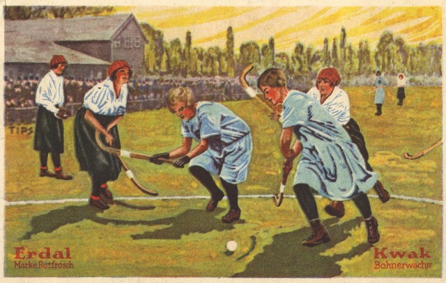 Erdal-Kwak-Serienbilde Field Hockey Card 1927 - Serie 14