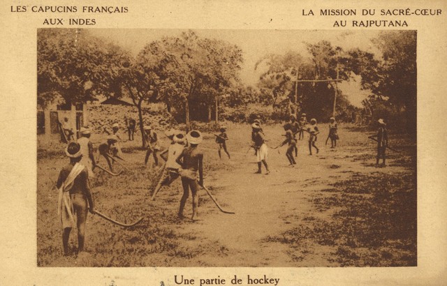 Field Hockey Game at La Mission du Sacré-Coeur au Rajputana 