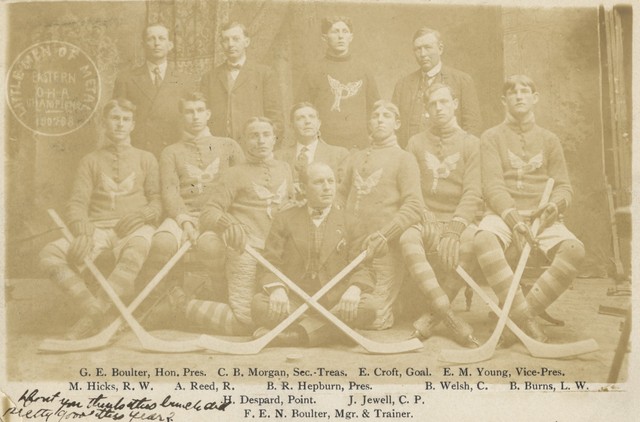 Picton Ice Hockey Team - Eastern O.H.A. Champions 1908