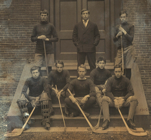 Milton Academy Ice Hockey Team 1905