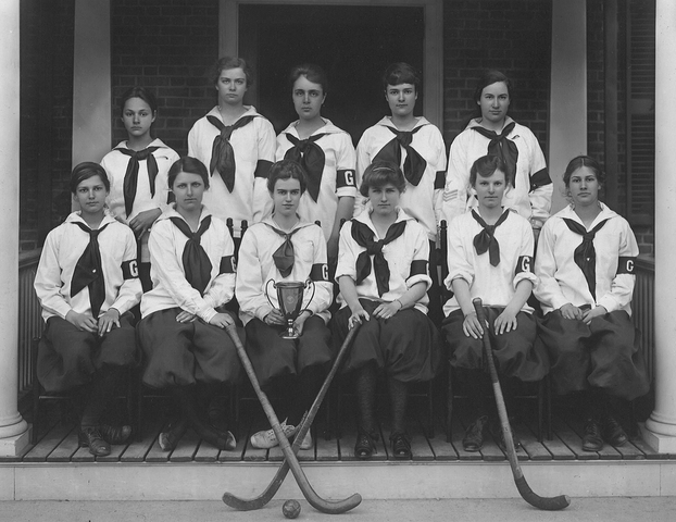 Milton Academy Girls Field Hockey Team 1916