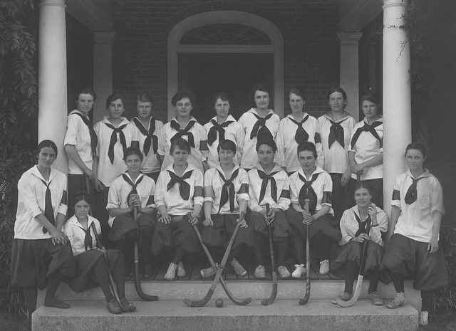 Milton Academy Girls Field Hockey Team 1917