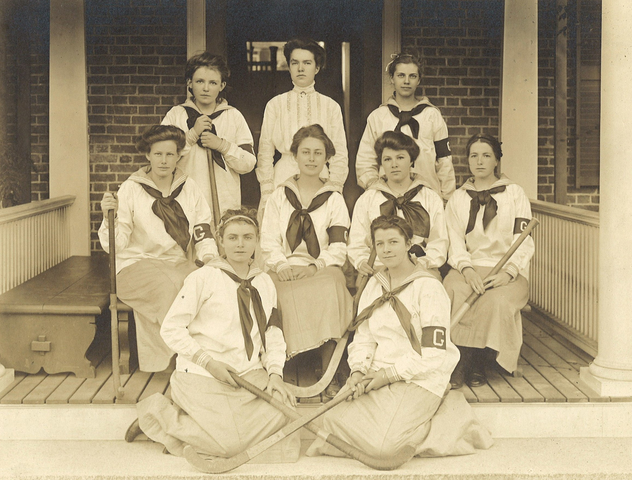 Milton Academy Girls Field Hockey Team - The Greeks 1912 