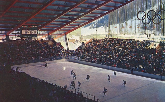 Blyth Arena at the 1960 Winter Olympics in Squaw Valley