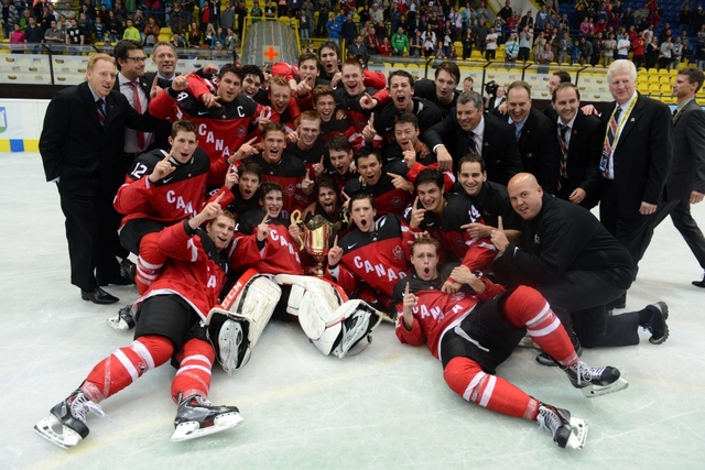 Team Canada U18 - Ivan Hlinka Memorial Cup Champions 2014
