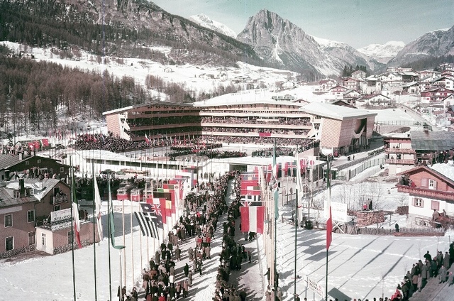 Stadio Olimpico del Ghiaccio - Cortina d'Ampezzo 1956 Olympics