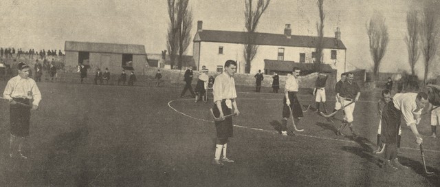 Ireland vs Wales Field Hockey Game in Dublin 1897