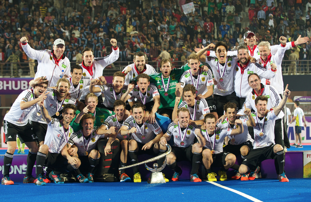 German Mens Hockey Team - 2014 Hero Champions Trophy Winners