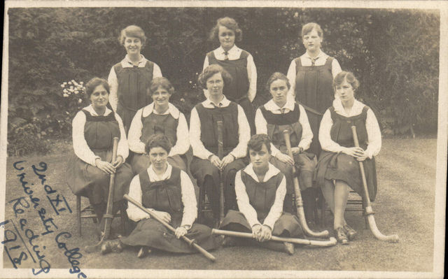University of Reading Women's Field Hockey Team 1918
