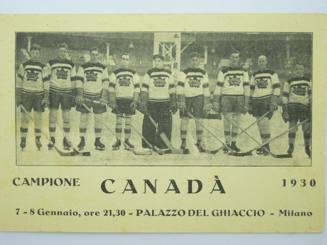 Ottawa All-Stars 1931 - European Ice Hockey Tour