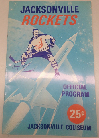 Jacksonville Rockets Program Cover 1965