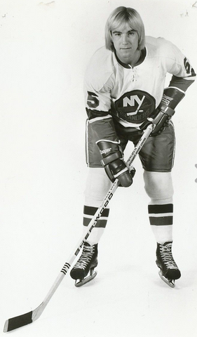 Bob Nystrom - New York Islanders 1973 - wearing jersey #5