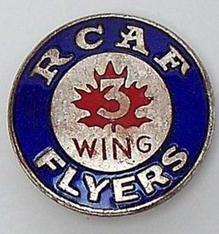 RCAF Flyers Vintage Pin - 1948 Winter Olympic Hockey Champions