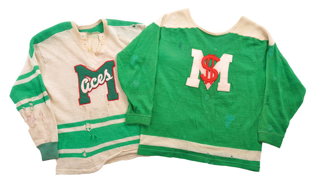 Markham Millionaires & Markham Aces Vintage Jerseys - circa 1950