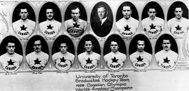 Team Canada Toronto Grads - 1928 Winter Olympic Hockey Champions