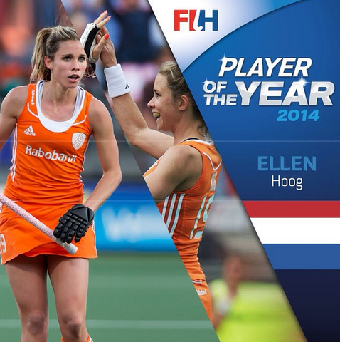 FIH Player of the Year 2014 - Ellen Hoog