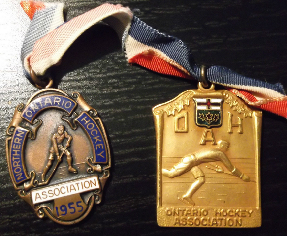 Mike Mahoney Guelph Biltmores South Porcupine Gold Kings Medals