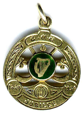G.A.A. London Hurling League Jubilee Medal - Brian Borus 1934