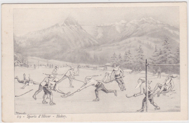 Gnomes Hockey - Sports d'Hiver - Hokey - Leysin, Vaudoises Alps 