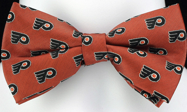 Philadelphia Flyers Bow Tie by Eagles Wings