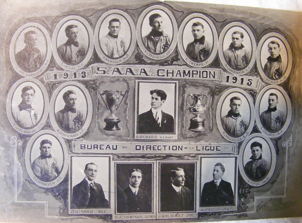 Sorel Amateur Athletic Association - Sorel Champions 1913 - 1915