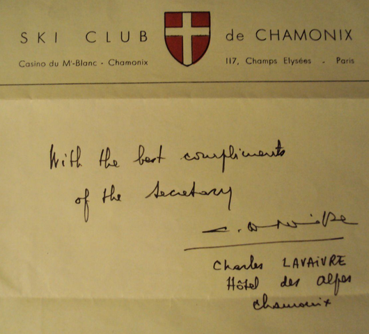 Charles Lavaivre Autograph 