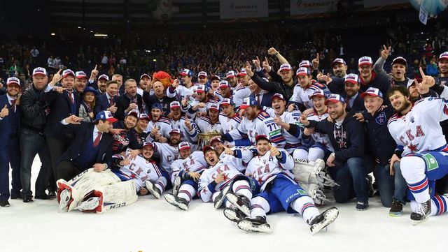 Клуба СКА SKA Saint Petersburg Gagarin Cup / KHL Champions 2015