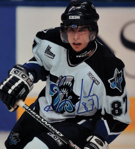 Autographed Sidney Crosby - Rimouski Océanic QMJHL 2005