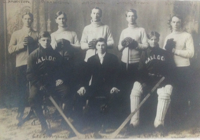 Hallock Hockey Club - Minnesota 1908
