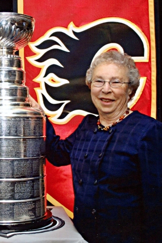 Sonia Scurfield Only Canadian Woman Name Engraved on Stanley Cup