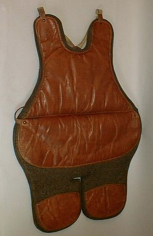 Antique Goalie Chest Protector by Alex Taylor Co - circa 1920s