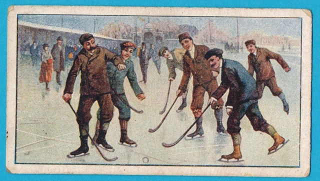 German Antique Hockey Card 1904 - Serie 86 EisHockey 