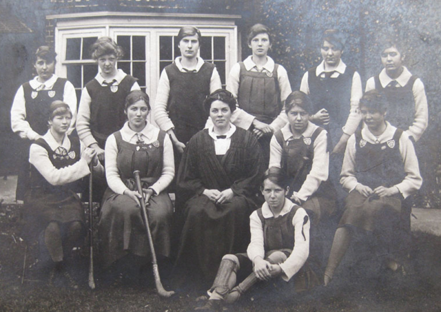 St Mary's School Hockey Team XI 1917 - Wantage, Oxfordshire