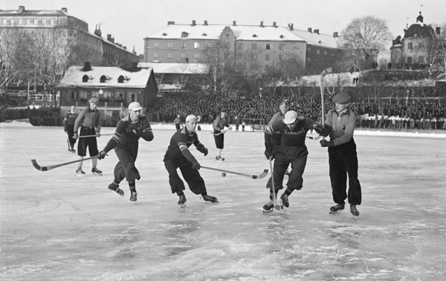 Hammarby vs Västerås 1944 Championship  - Sweden Bandy