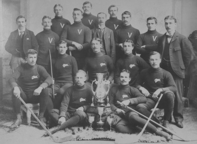Victoria Hockey Club Manitoba & N.W. Hockey Assn Champions 1897