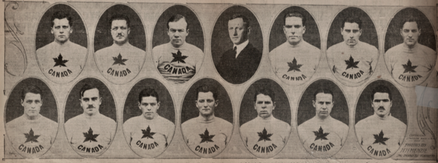 University of Toronto Graduates Hockey Team 1928
