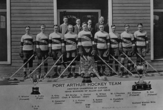 Port Arthur Ports Allan Cup Champions 1926