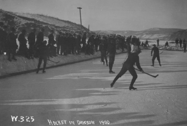 Ice Hockey in Dawson City, Yukon 1900
