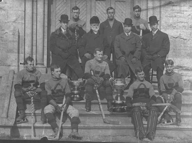 Queen's University Hockey Team Allan Cup Champions 1910