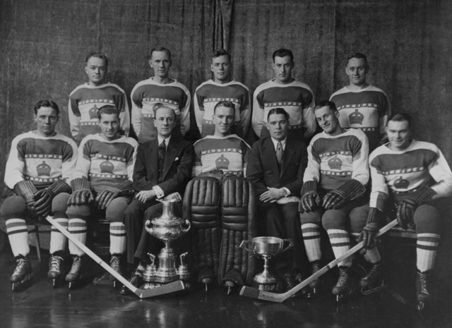 Winnipeg Monarchs Senior Team  World Ice Hockey Champions 1935