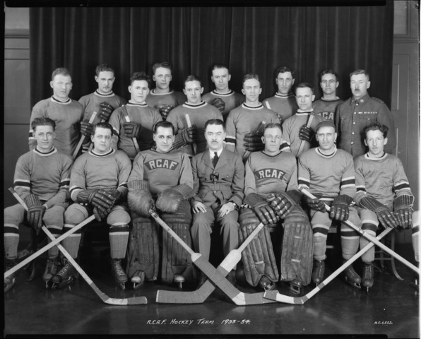 RCAF Hockey Team 1933-34