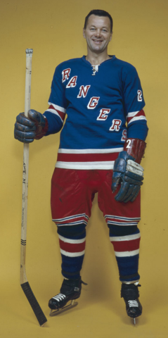 Doug Harvey New York Rangers 1962 James Norris Trophy Winner