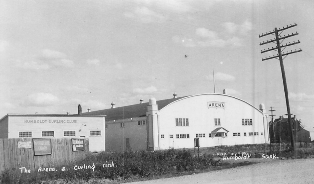 Humboldt Hockey Arena 1947 Humboldt Indians