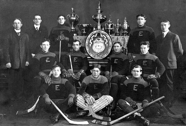 Edmonton Hockey Club  Alberta A Champions 1907 Edmonton Thistles